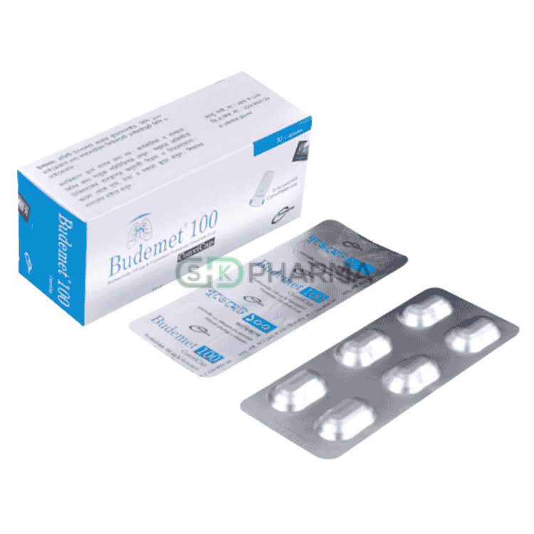 Budemet Inhalation Capsule 100 mcg+6 mcg (Budesonide + Formoterol Fumarate)