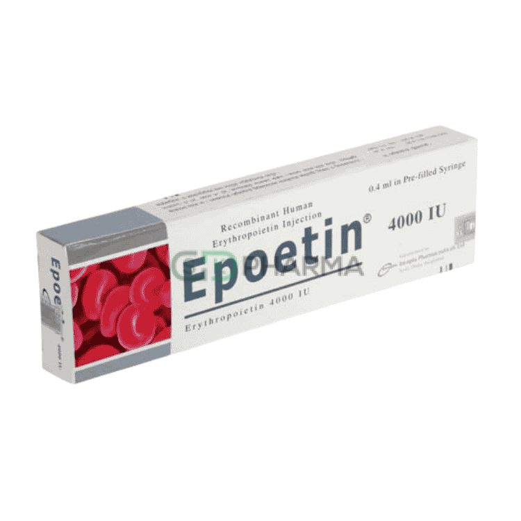 Epoetin Injection 4000 IU (Erythropoietin Alfa)