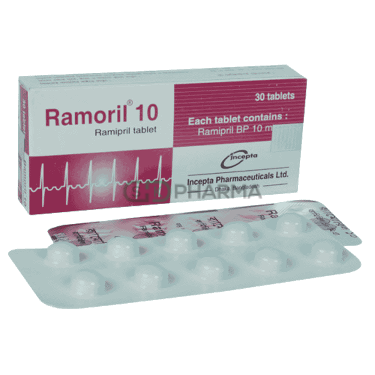 Ramoril Tablet 10 mg (Ramipril)