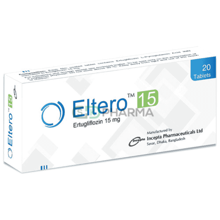 Eltero Tablet 15 mg (Ertugliflozin)