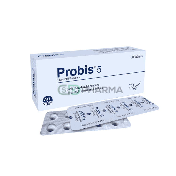 Probis Tablet 5 mg (Bisoprolol Fumarate)