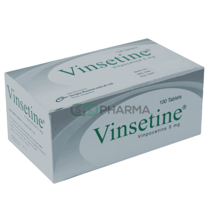 Vinsetine Tablet 5 mg (Vinpocetine)