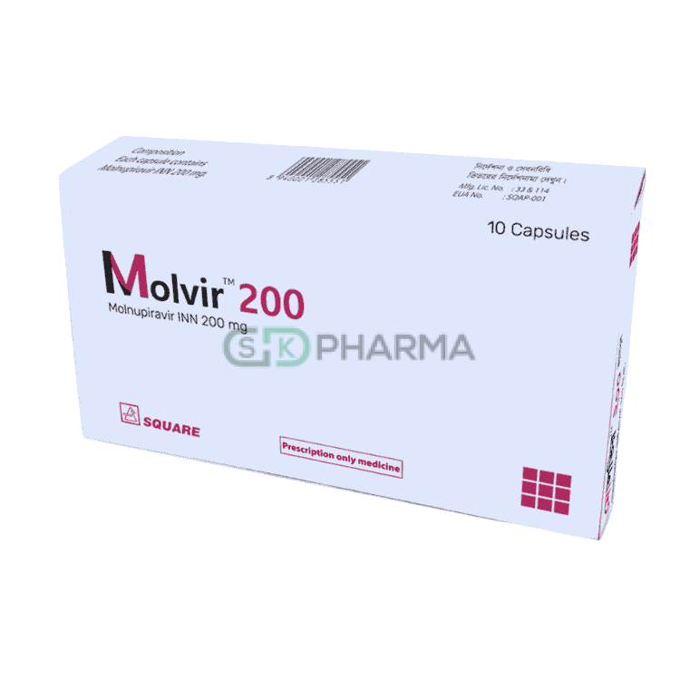 Molvir Capsule 200 mg (Molnupiravir)