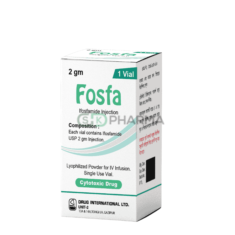 Fosfa Injection 2 gm/vial (Ifosfamide)