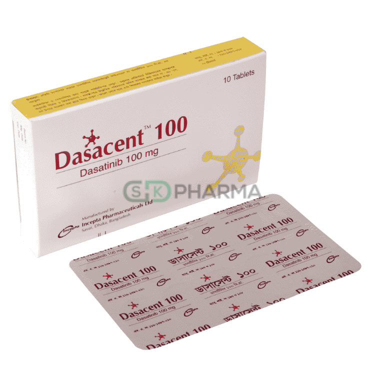 Dasacent Tablet 100 mg (Dasatinib)