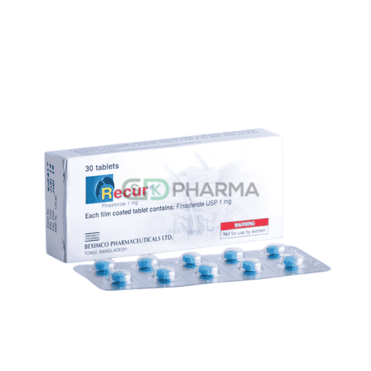 Recur Tablet 1 mg (Finasteride [For Androgenic Alopecia])