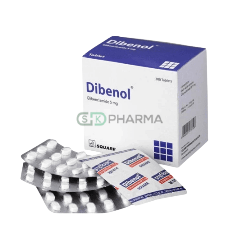 Dibenol Tablet 5 mg (Glibenclamide)