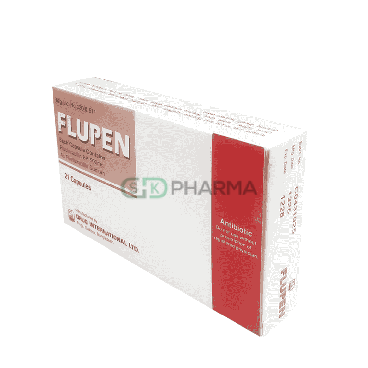 Flupen Capsule 500 mg (Flucloxacillin Sodium)