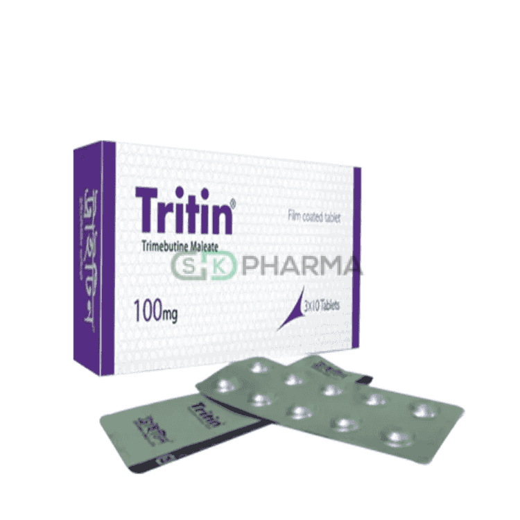 Tritin Tablet 100 mg (Trimebutine Maleate)