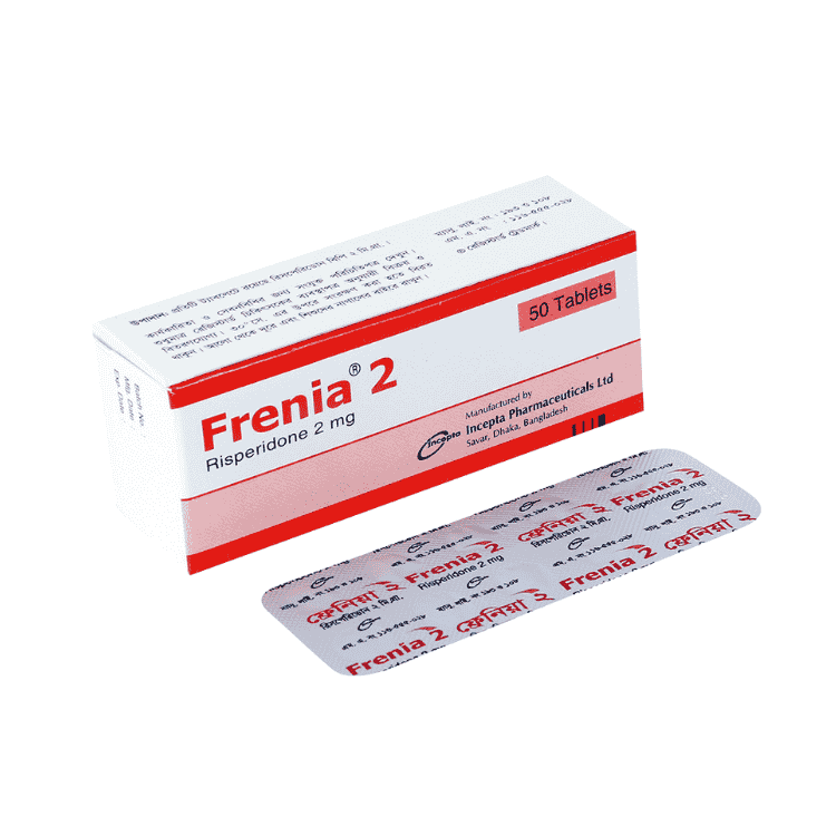 Frenia Tablet 2 mg (Risperidone)