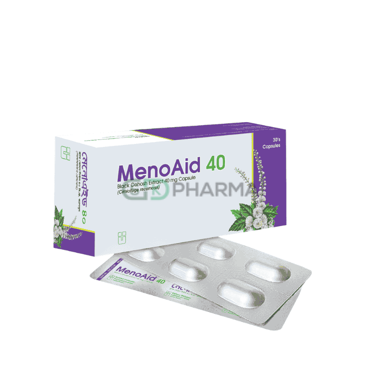 Menoaid Capsule 40 mg (Black Cohosh [Cimicifuga Racemosa])