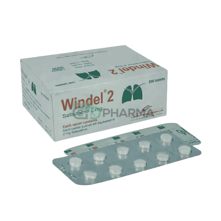 Windel Tablet 2 mg (Salbutamol)