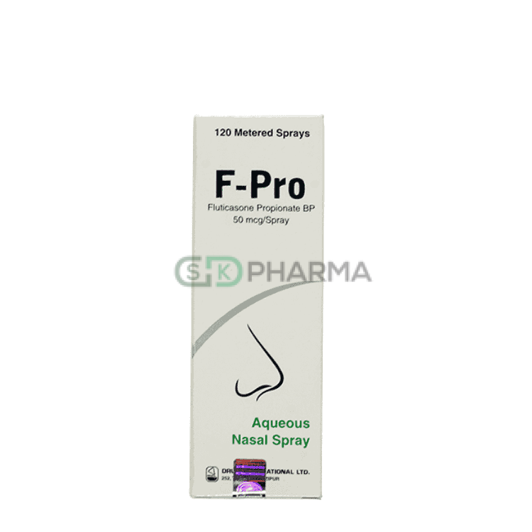 F-Pro Nasal Spray 50 mcg/spray (Fluticasone Propionate (Nasal Spray))