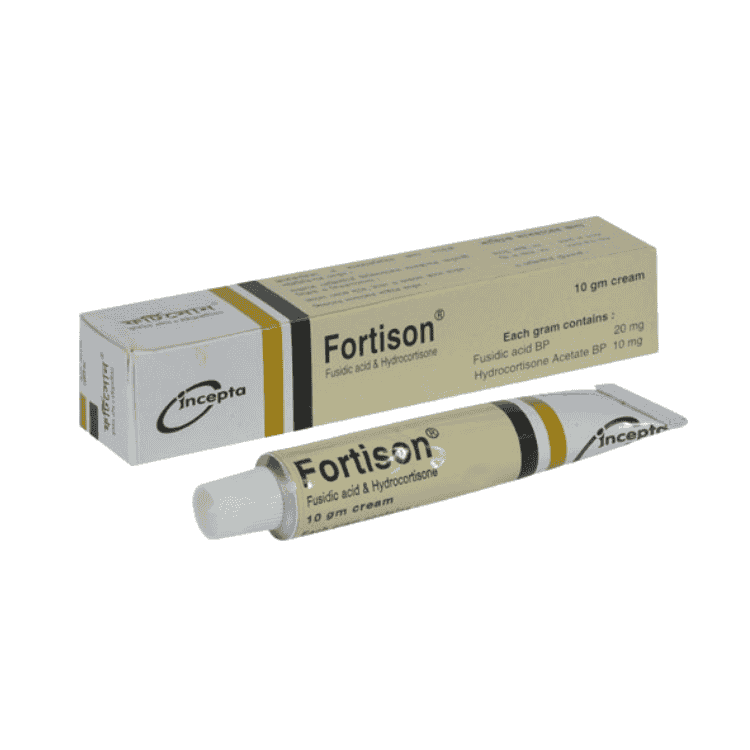 Fortison Cream 2%+1% (Fusidic acid + Hydrocortisone)