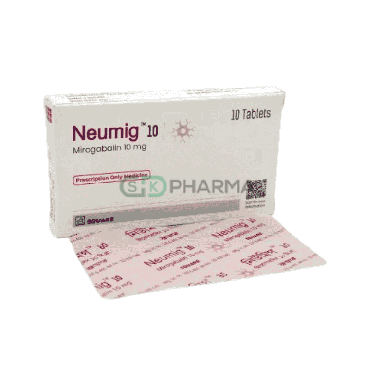 Neumig Tablet 10 mg (Mirogabalin Besylate)