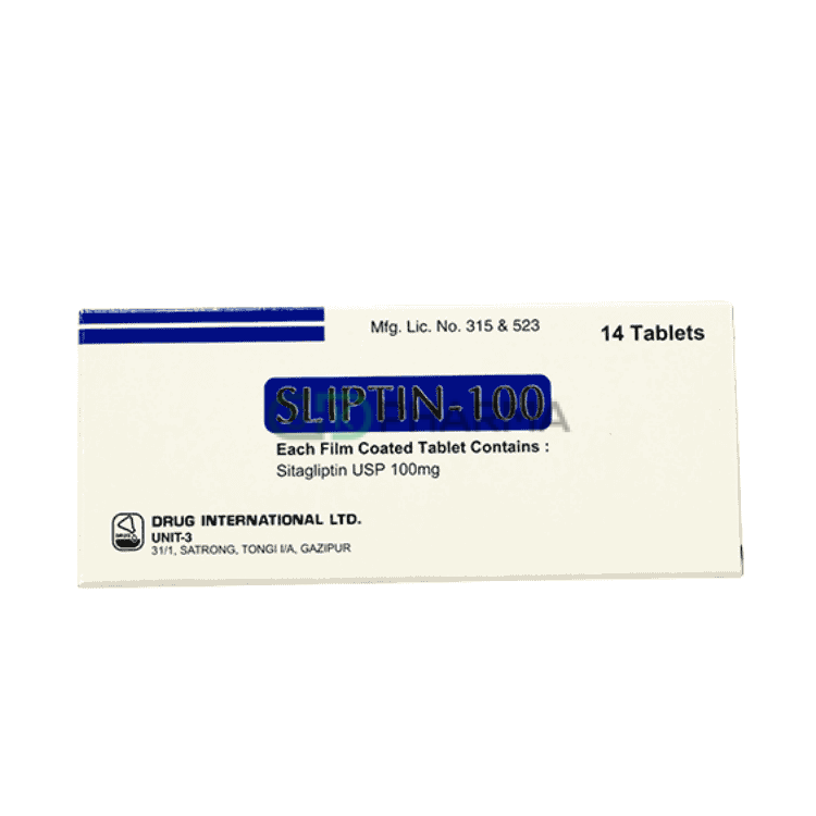 Sliptin Tablet 100 mg (Sitagliptin)