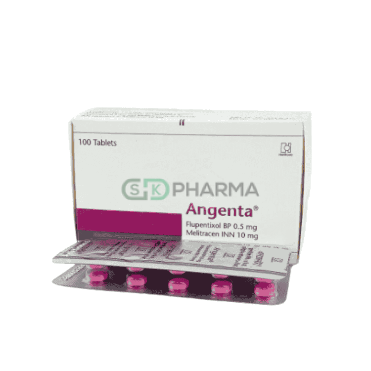 Angenta Tablet 0.5 mg+10 mg (Flupentixol + Melitracen)