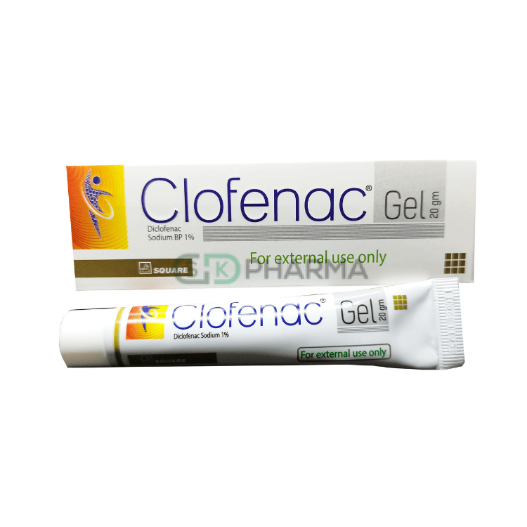 Clofenac Gel 1% w/w (Diclofenac Sodium)