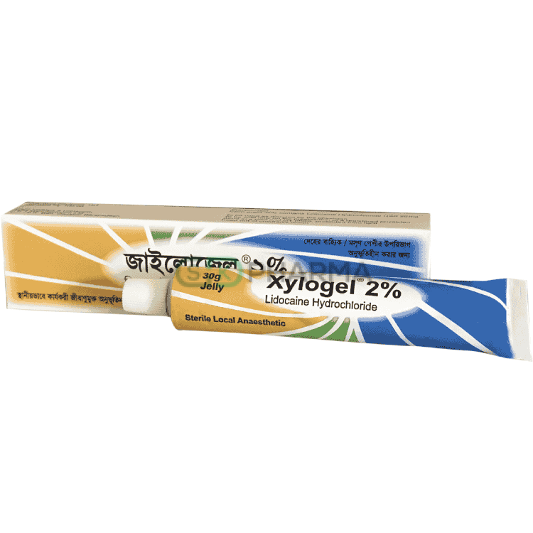 Xylogel Gel 2% (Lidocaine Hydrochloride (Jelly))