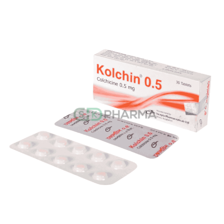 Kolchin Tablet 0.5 mg (Colchicine)