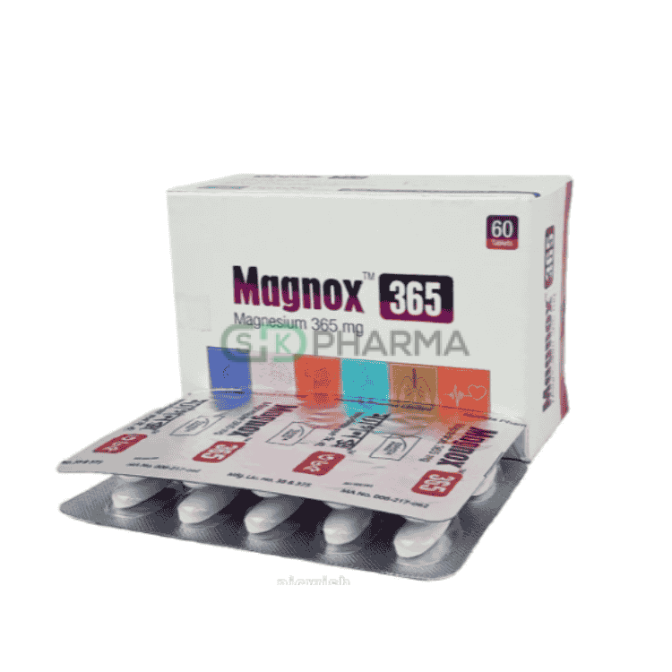 Magmax Tablet 365 mg (Magnesium Oxide)