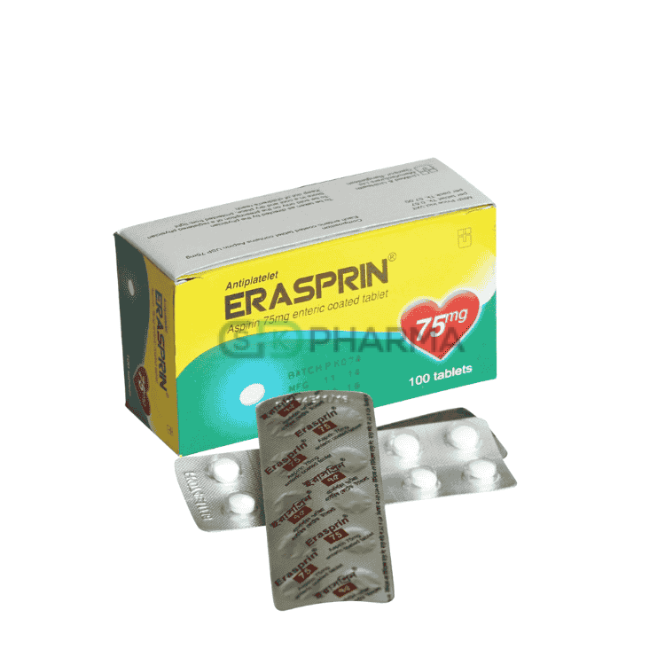 Erasprin Tablet 75 mg (Aspirin)