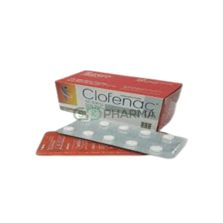 Clofenac DT Tablet 46.5 mg (Diclofenac Sodium)