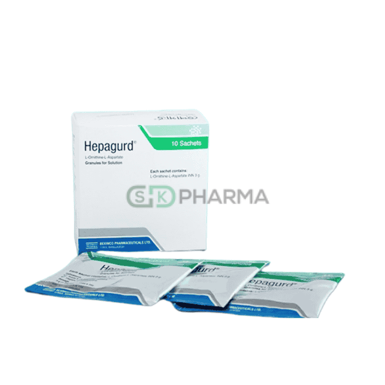 Hepagurd Powder 3 gm/sachet (L-Ornithine L-Aspartate)