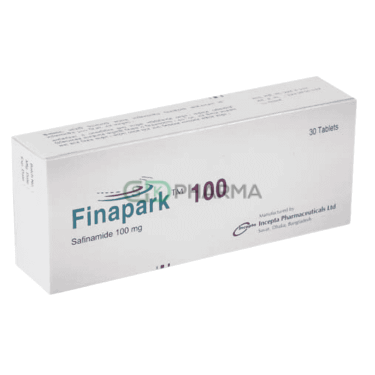 Finapark Tablet 100 mg (Safinamide Mesylate)