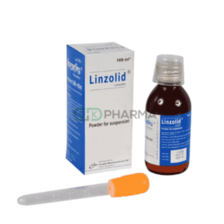 Linzolid Suspension 100 mg/5 ml (Linezolid)