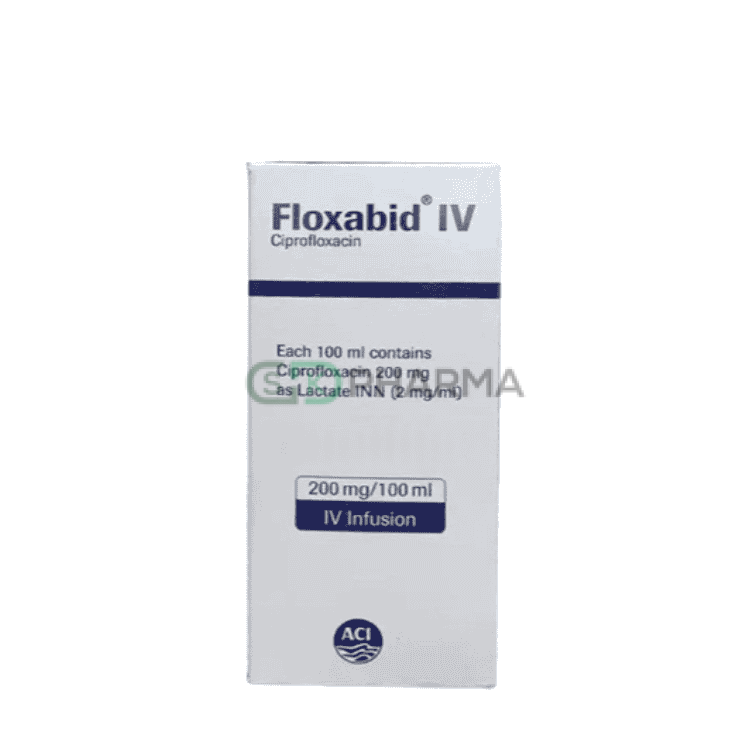 Floxabid Injection 200 mg/100 ml (Ciprofloxacin)