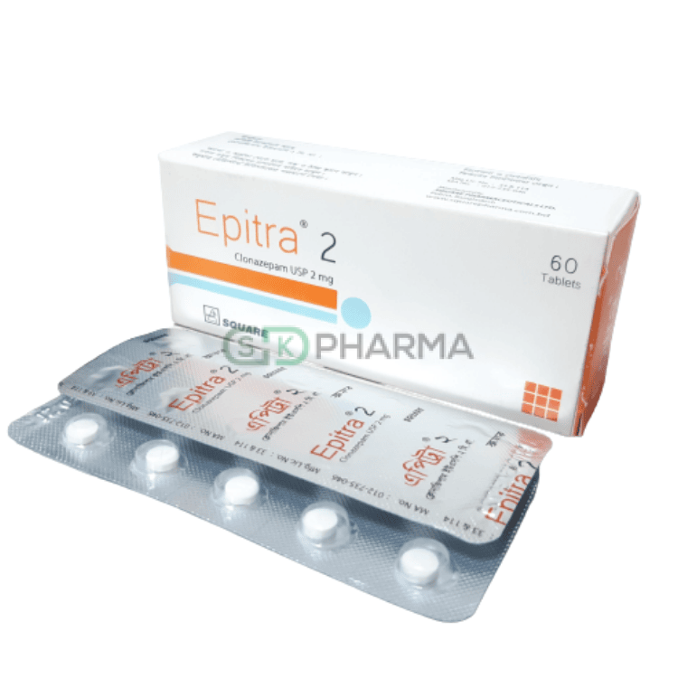 Epitra Tablet 2 mg (Clonazepam)