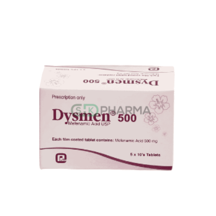 Dysmen Tablet 500 mg (Mefenamic acid)