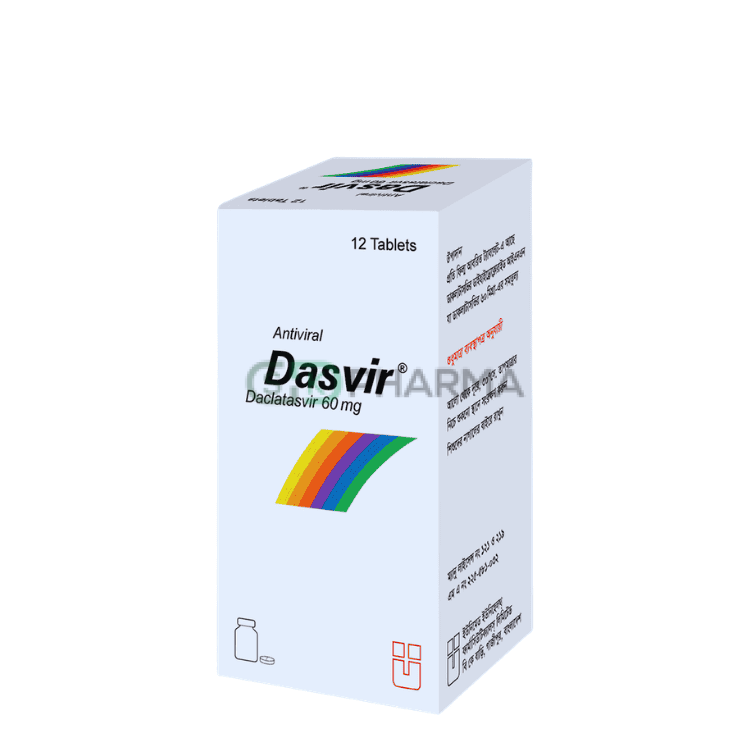 Dasvir Tablet 60 mg (Daclatasvir)
