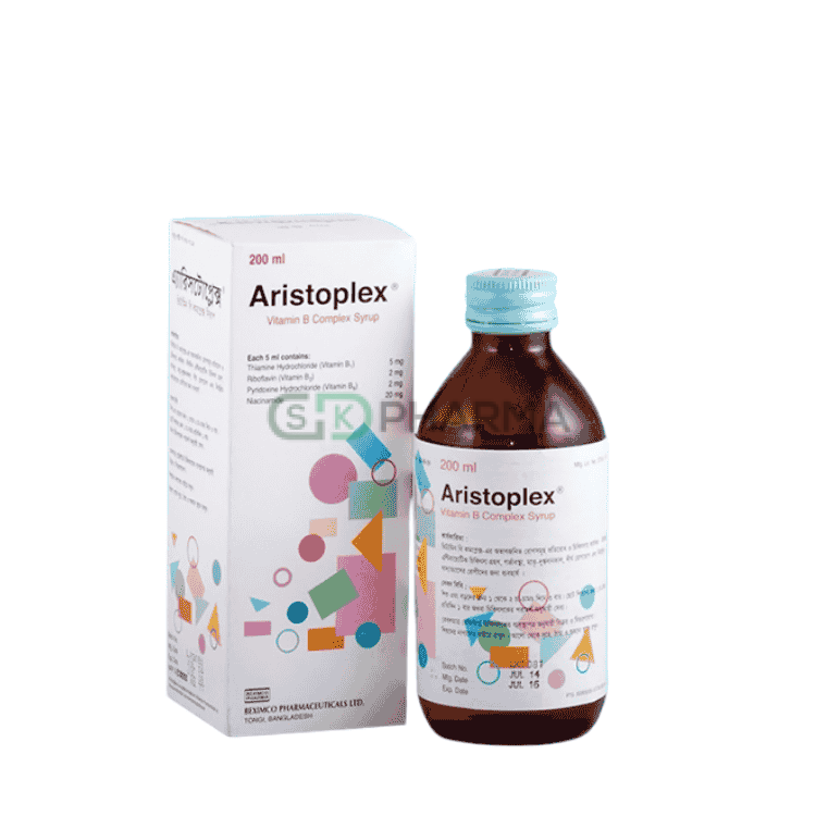 Aristoplex Syrup (5 mg+2 mg+2 mg+20 mg)/5 ml (Vitamin B complex)