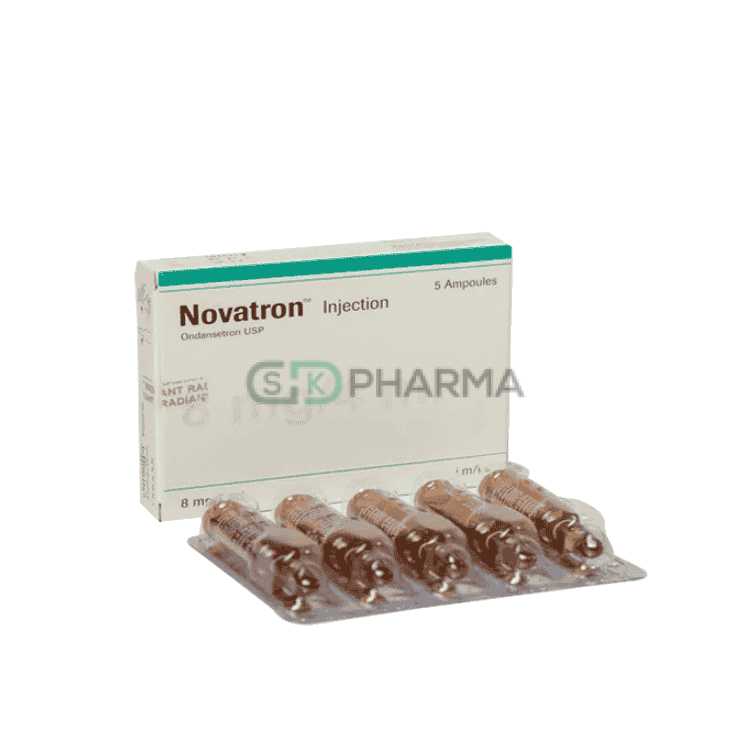 Novatron Injection 8 mg/4 ml (Ondansetron)