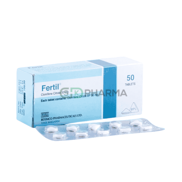 Fertil Tablet 50 mg (Clomiphene Citrate)