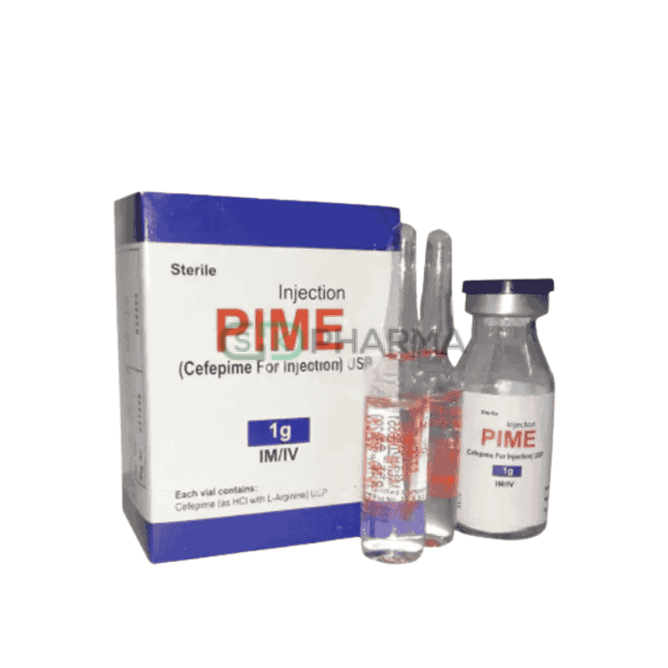 Pime-4 Injection 1 gm/vial (Cefepime Hydrochloride)