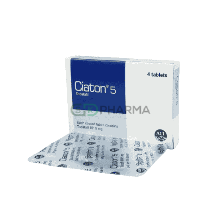 Ciaton Tablet 5 mg (Tadalafil)