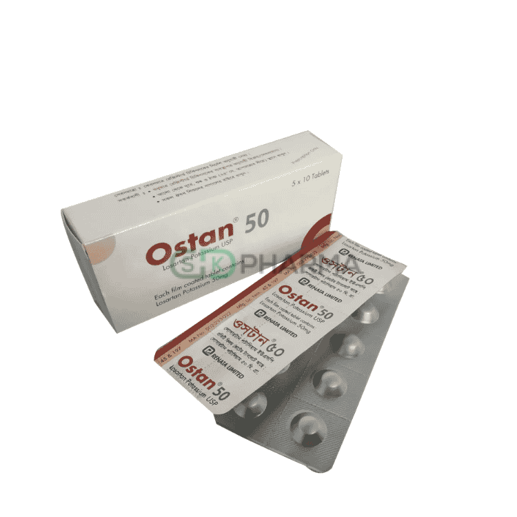Ostan Tablet 50 mg (Losartan Potassium)