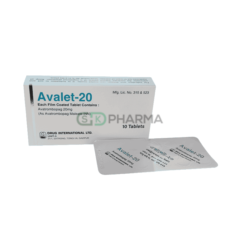 Avalet Tablet 20 mg (Avatrombopag)