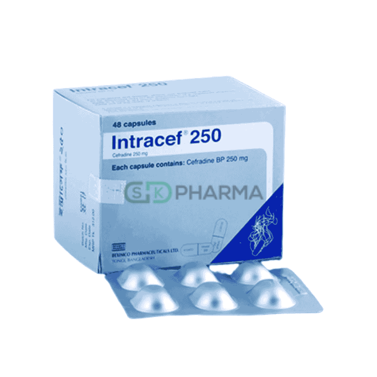 Intracef Capsule 250 mg (Cephradine)