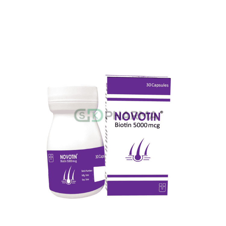Novotin Capsule 5000 mcg (Biotin)