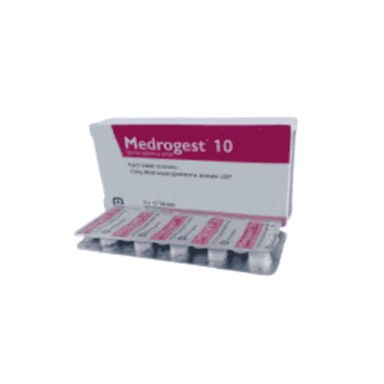 Medogen Tablet 10 mg (Medroxyprogesterone Acetate (Tablet))