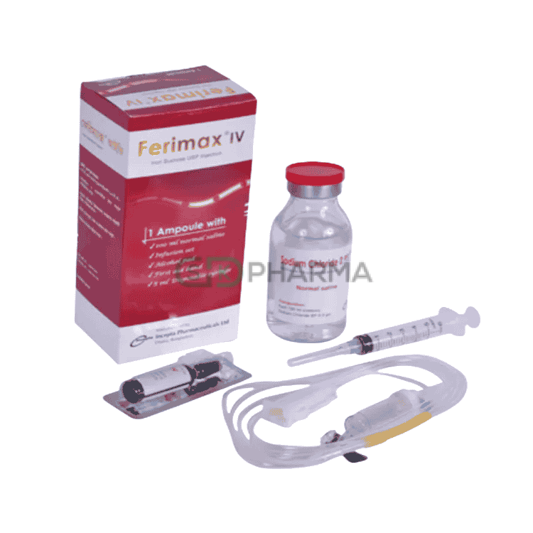 Ferimax Injection 200 mg/10 ml (Iron Sucrose)