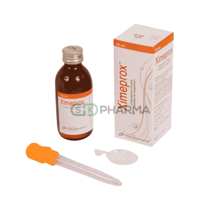 Ximeprox Suspension 40 mg/5 ml (Cefpodoxime Proxetil)
