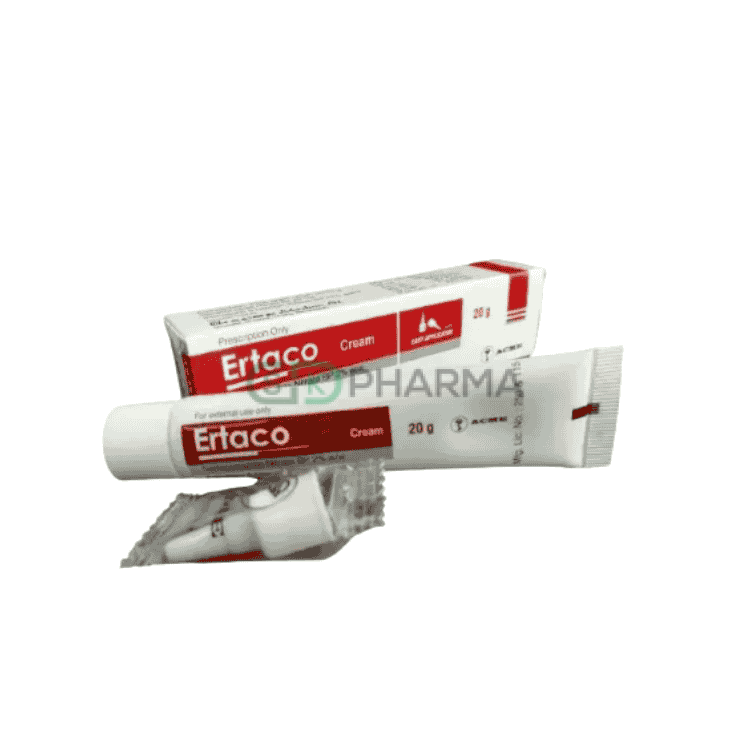 Ertaco Cream 2% (Sertaconazole Nitrate [Topical])