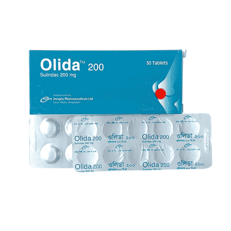 Olida Tablet 200 mg (Sulindac)