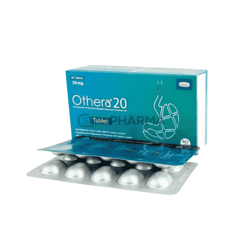 Othera Tablet 20 mg (Esomeprazole (MUPS preparation))
