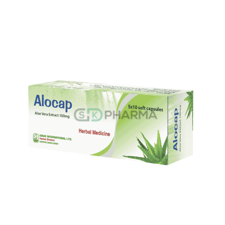 Alocap Capsule 100 mg (Aloe Vera Extract)